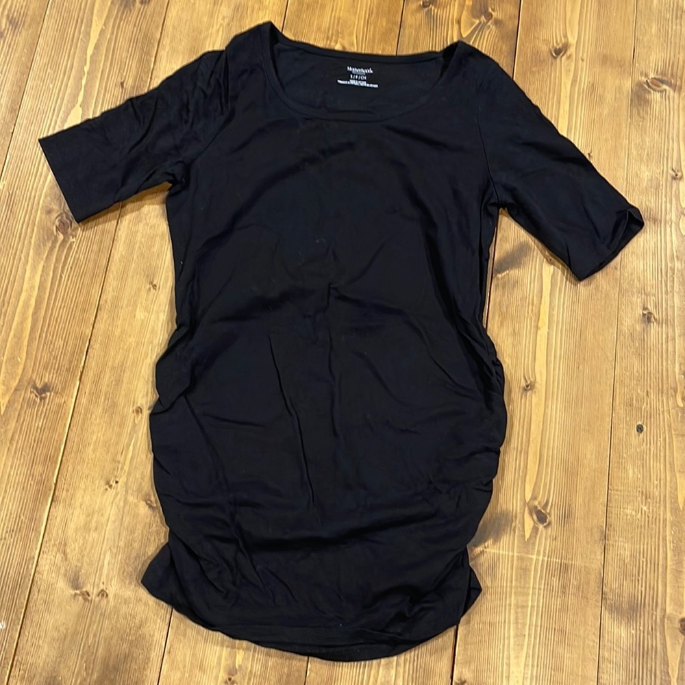 Black pregnancy top